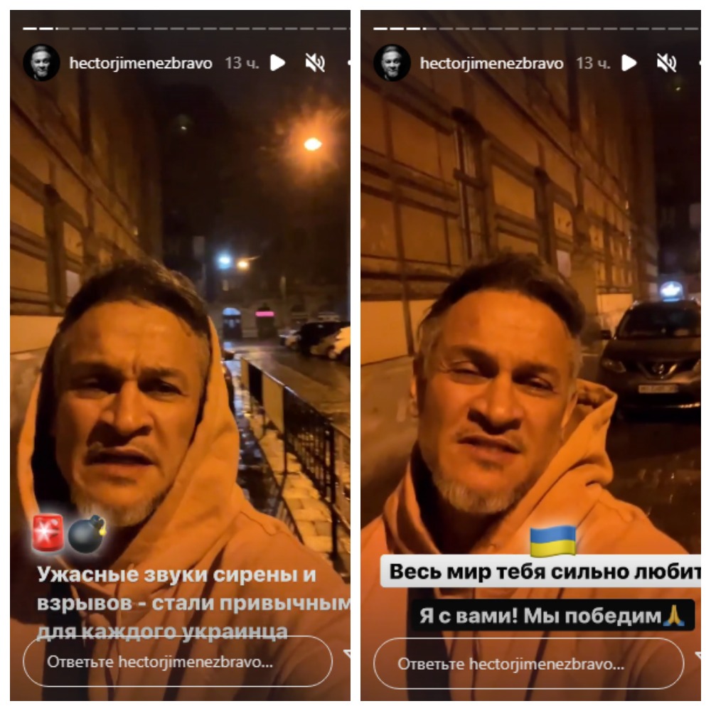Эктор Хименес-Браво вернулся в Украину: 'Я плачу, когда представляю, что переживают украинцы'